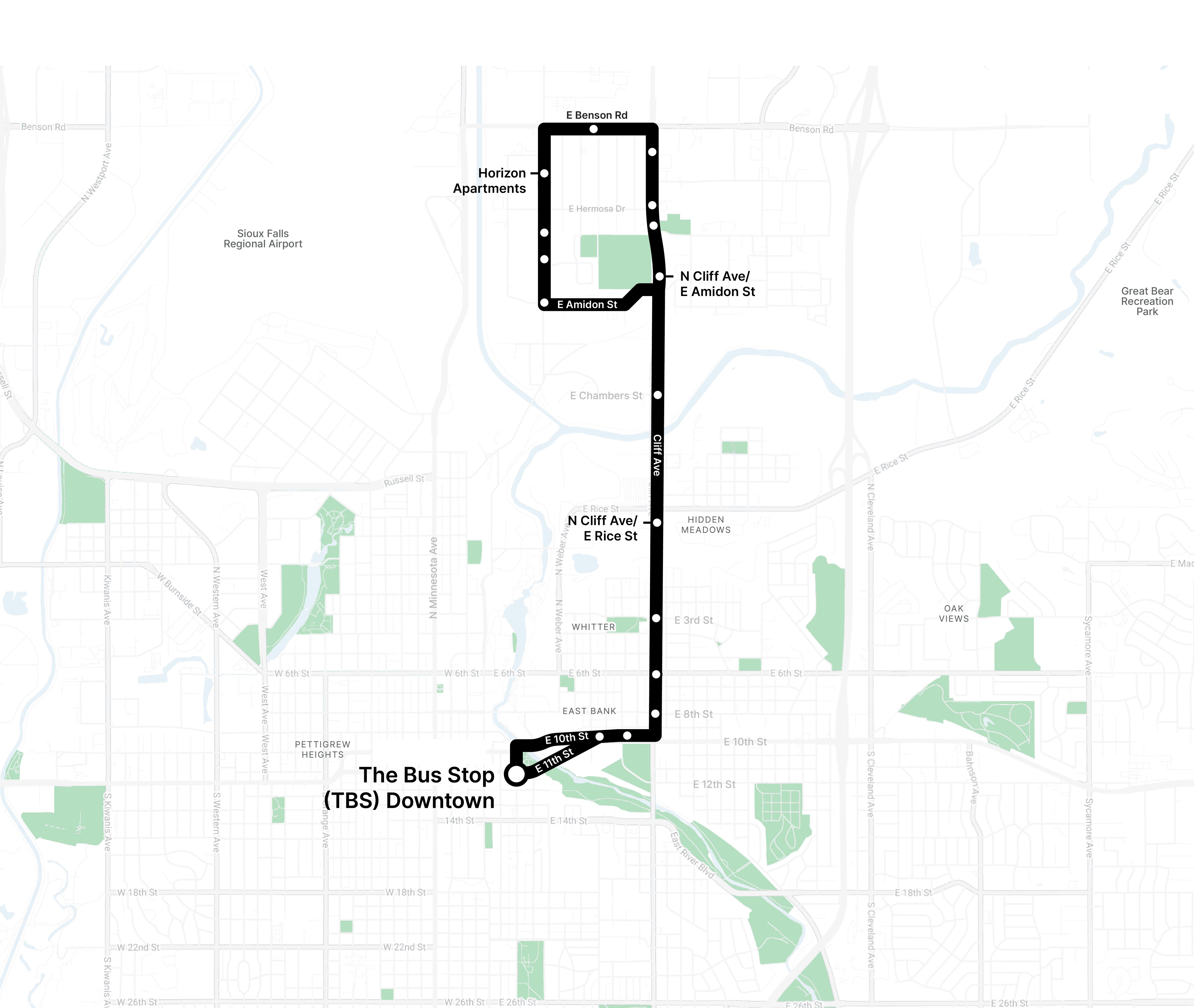 Via SAM_Bus Route Maps_Black