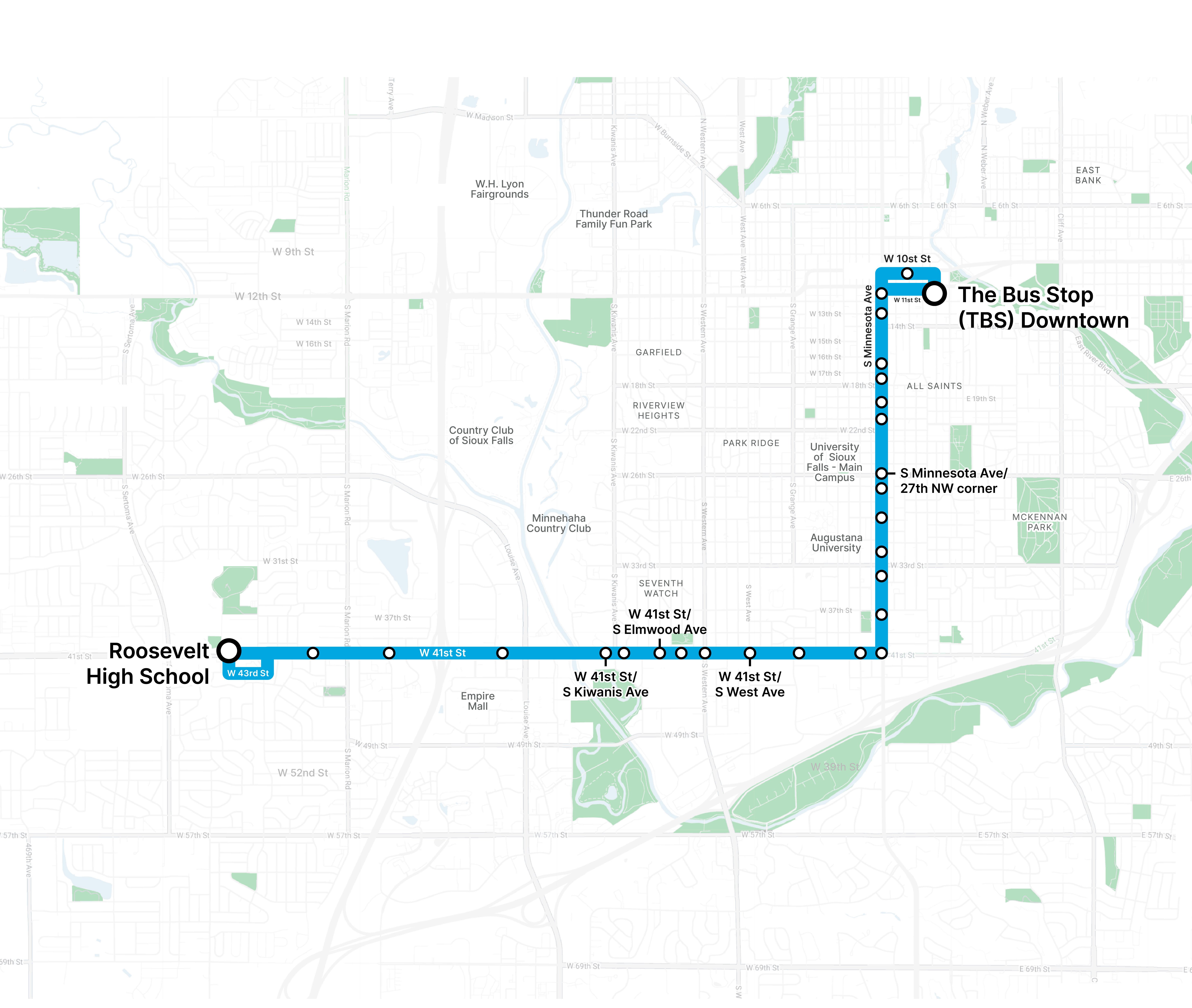 Via SAM_Bus Route Maps_Blue